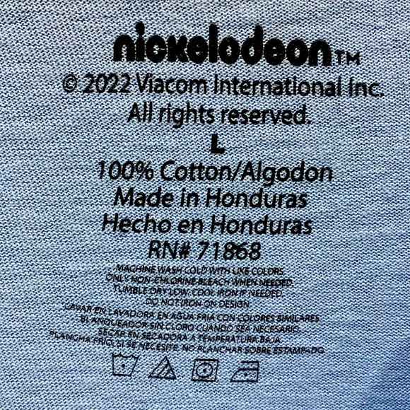 Hey Arnold Long Sleeve Graphic T-Shirt - Size Large - NWT - Picture 4 of 4